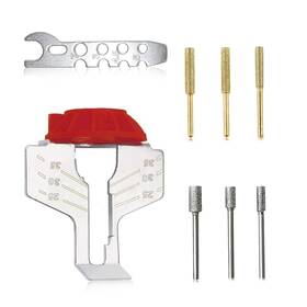 Atunee Atuz-10691-n Chainsaw Sharpening Attachment Kit Chain Saw Blade Teeth Sharpener Set With A
