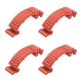 Atunee Atuz-80561-n 4pcs Top Cylinder Cover Snap Clip Buckle For Husqvarna 435 440e 445 450 Red