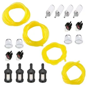 Aulufft 698253354157 20 Feet Fuel Lines Hose 4 Sizes With Filter And Primer Bulb Replacement