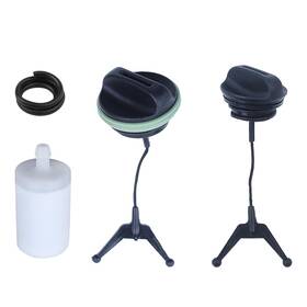 Aumel 537215202 Fuel Oil Cap Kit With Line Hose For Husqvarna 340 345 346xp 350 353 Chai