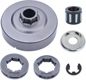 Aumel 707772664828 1125 007 1041 Chain Clutch Sprocket Drum Rim Washer Bearing Kit For Stihl Ms290