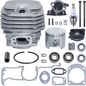 Aumel 707772665283 503 53 20 71 48mm Nikasil Cylinder Piston Crank Bearing Kit For Husqvarna 61