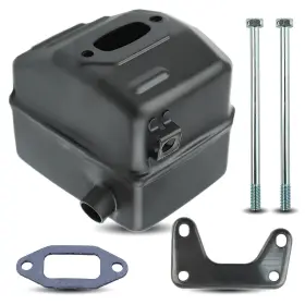 394xp Aumel 707772668017 Muffler Exhaust Silencer Bracket Bolt Gasket Kit For Husqvarna 394 395