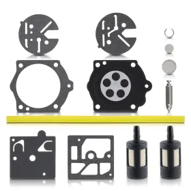 Azpartspro 710597813678 Carburetor Rebuild Diaphragm Kit For Homelite Ez And Super 350 360 150 160 Hdc