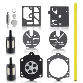 Azpartspro 710597816907 Carburetor Rebuild Diaphragm Kit For Mcculloch Pro Mac 610 655 650 Chainsaw