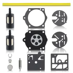 Pp375 Azpartspro 710597819946 Carburetor Carb Rebuild Kit For Poulan Pro 3400 3700 3800 4000 Pp395 Pp385