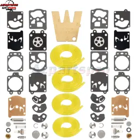 Wa-118 Azpartspro K10wat Carburetor Diaphragm Fuel Line Kit For Walbro Wa-114 Wa-115 Wa-116 Wa-117