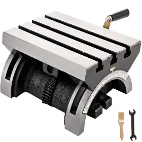 Bestequip 700721022304 Tilting Milling Table 10x7inch Angle Machine 0-80 Adjustable