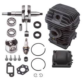 Bfo Cjrpy0 Engine Cylinder Piston Crankshaft Kit For Stihl 023 025 Ms230 Ms250 42.5mm Bore