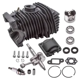 Via67y Bfo Engine Motor Cylinder Piston Kit For Stihl 023 025 Ms230 Ms250 Chainsaw 42.5 Mm