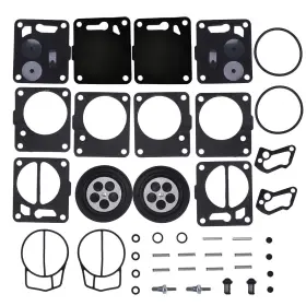 Bh-motor 727516955623 New 2 Sets Twin Carburetor Carb Repair Rebuild Kits For Mikuni