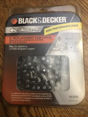 Rc600 Black Decker 028877571287 And Genuine Oem Replacement Cutting Chain