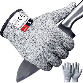 Brand Apaffa 008574687276 2pcs Cut Resistant Gloves Cutting Level 5 Protection For Medium
