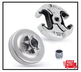 Husqvarna-455 Branded 445031959942 Genuine For Husqvarna-455/460 Rancher Chainsaw Clutch Drum/drive Sprocket Kit