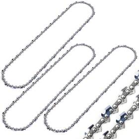 Branded Cqih003u450npvs Chainsaw Chain 10 Inch 3 Pack 3/8 Lp Pitch 0.043 Gauge 40 Drive Link