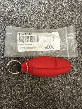 Buckingham 16-16r Red 16oz Throw Bag