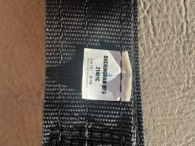 21401c Buckingham Hook And Loop Lower Strap - Missing Ring