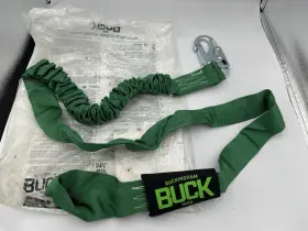 84v116s1 Buckingham 64v116s1 Buckyard 6ft Lanyard Green Energy Absorbing Fall Arrest