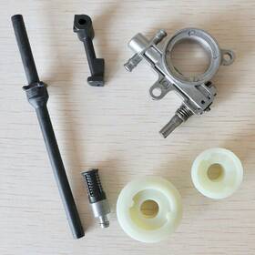 Budurerbest Eb-1148 1 Set Chainsaw Oil Pump Pipe Hose Line Worm Kit For Chinese 25cc 2500 A