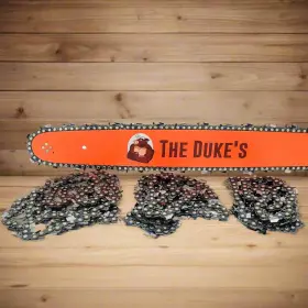 50dl Bundle No Discount 693037263557 The Dukes Bar And 4 Chain Combo Fits Stihl 3005 A074 Mount 14 Inch 3/8lp .043