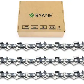 Byane 794414740002 20 Inch Chainsaw Chain .325 Pitch 050 Gauge 80 Drive Links Fits Husqvarna