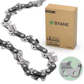 Byane 794414740019 Carbide 20 Inch Chainsaw Chain .325 Pitch 050 Gauge 80 Drive Links Fits H