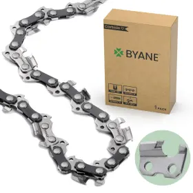 Byane-a1p-50-s Byane Carbide Chainsaw Chain 14 Inch 3/8 Lp Pitch 050 Gauge 50 Drive Links Lo