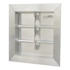 Sr3214x14 Canarm Manual Damper Aluminum Square