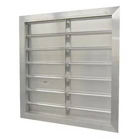 Canarm Sr3230x30 Manual Damper Aluminum Square
