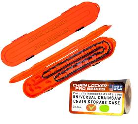 Chain Locker 860009371507 Pro Series - Universal Portable Saw Storage Case Double Row Design For