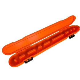 Chn-2102-12 Chain Locker Orange Color 2 Inch Height 27 3/4 Length 12 Pack