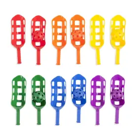 Champion Sports 710858017890 6 Sets Scoop Ball Set Plastic Assorted - Damaged Box