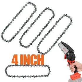 Chookachoo 736961408899 4 Pcs Mini Chainsaw Chain Inch Chains For Cordless Portable Durab