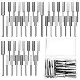 Chumia Yr-chumia-2712 45 Pcs High Hardness Titanium 5/32 Inch 3/16 7/32 Silver
