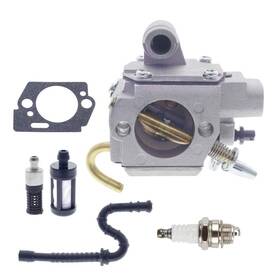 Cnfaner 791360146216 Ms270 Ms280 Carburetor Kit For Stihl Ms 270c 280c Chainsaw With 1129