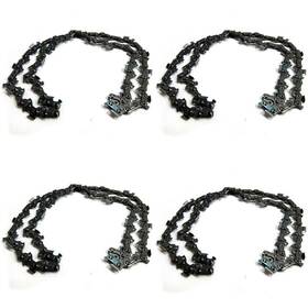 Copperhead 7222050 4 Pack Chainsaw Chain For 14 Inch Stihl Ms 193 201 192 200 3/8 P .050 50 Top Handle