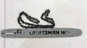 Craftsman 160sfda095 16 Inch Chainsaw Bar And Chain .050 3/8 56dl S56 A041 Fits Poulan Echo Husky