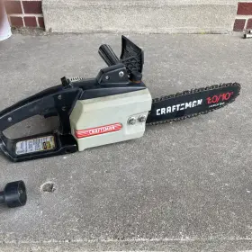 358.34011 Craftsman Vintage Sears Electric 10 Inch Chainsaw Runs Good