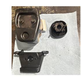 Craftsman 530-017070 Chainsaw Parts Lot- Muffler Assembly Air Filter Base Carb Mount