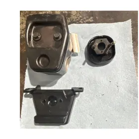 530-017070 Craftsman Chainsaw Parts Lot- Muffler Assembly Air Filter Base Carb Mount