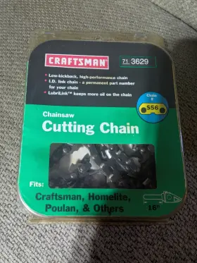 71-36514 Craftsman 713629 16 Inch Vtg. Chainsaw Cutting Chain Compatible With Poulan