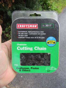 Craftsman 713617 14 Inch Saw Chain S52 91 Low Profile Made In Usa