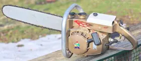 89-24102 Craftsman Montgomery Ward Chainsaw Model Antique Watch Video Below Description