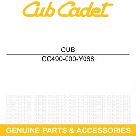 Cub Cadet 490-000-y068 Bar And Chain Oil