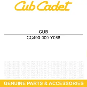 490-000-y068 Cub Cadet Bar And Chain Oil