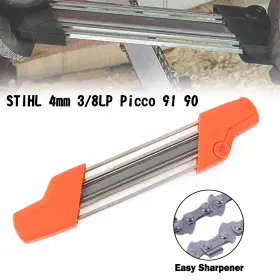 H032-a010-e Darupsun 2 In 1 Easy File Chainsaw Chain Sharpening Tool Fit Stihl 4mm 3/8lp Picco 91 90