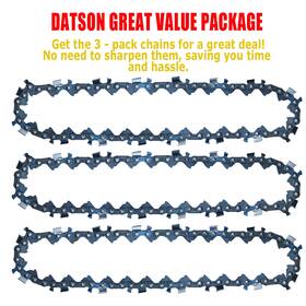Datson Kmm-043-72dl For 14 Inch Chainsaw Chain 1/4 -043-72dl Fits Stihl# 3670 005 0072 71pm3 72