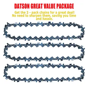 Kmm-043-72dl Datson For 14 Inch Chainsaw Chain 1/4 -043-72dl Fits Stihl# 3670 005 0072 71pm3 72