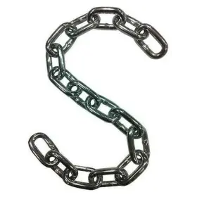 34rz86 Dayton Coil Chain 4/0 100ft Galvanized Steel 670lb Load Welded Links Not For Lifting