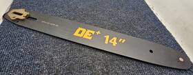 De Ap14-52-437p-90 14-inch Replacement Chainsaw Bar - Black